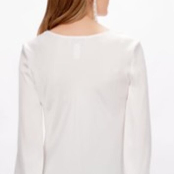 Joseph Ribkoff chic Cream off white Cowl Neck Blouse size 10 - Picture 5 of 16